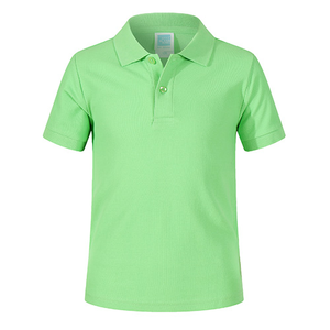 Unisex Cotton Pique Polo Áo Sơ Mi Biểu Tượng Tùy Chỉnh Và Màu Sắc Rắn Thiết Kế Cho Trẻ Em Học Sinh Đồng Phục Chàng Trai Và Cô Gái - Product Image 3