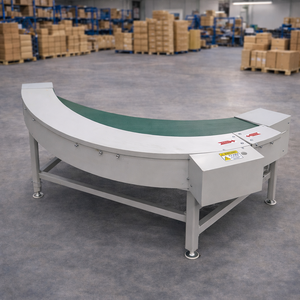 Bande transporteuse courbée pour les systèmes de tri et de distribution logistique en entrepôt - Product Image 3