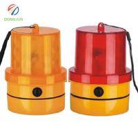 Ampoule LED rotative à piles de voyant d'avertissement de trafic orange à haute luminosité
