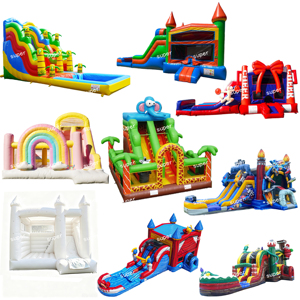 Tobogán Inflable Doble con Diseño de Animales de la Selva Tropical (Elefante, <span class=keywords><strong>León</strong></span>, Cebra) para Fiestas y Alquiler Comercial - Product Image 6