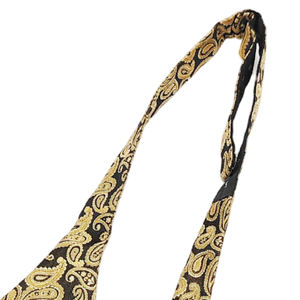 Noeud papillon à motif paisley tendance à bas prix, vente chaude, OEM/ODM, 100% polyester, noeud papillon à nouer soi-même pour hommes, vente en gros - Product Image 6