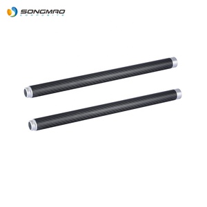 Tube fileté en laiton et fibre de carbone, haute résistance, 1 pièce - Product Image 3