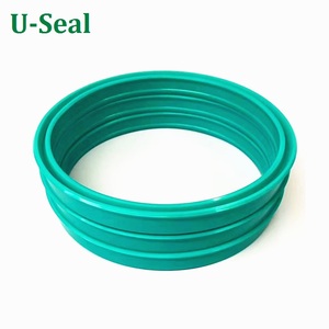 Xi lanh Thủy Lực Piston con dấu U Loại U + S Un UNS USH H605 hallite PU Polyurethane que thủy lực con dấu dầu - Product Image 4