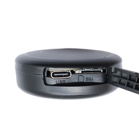 Petit traceur GPS magnétique 4G pour voiture avec aimants intégrés, enregistrement à distance, AGPS et autonomie d'un an