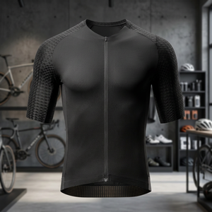 Jersey de Ciclismo Personalizado al por Mayor con Logotipo, Verano, Poliéster/Spandex, 160g, Cómodo, Manga Corta, Transpirable, para Bicicleta de Carretera, para Hombre - Product Image 3