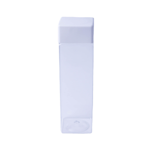 Botella cuadrada Voss alta 350ml 500ml 16oz botella de bebida PET desechable para juce taza de té de la leche miel botellas de jugo de plástico - Product Image 1