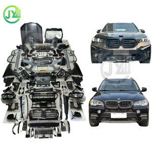 Pour <span class=keywords><strong>BMW</strong></span> <span class=keywords><strong>E</strong></span> 70 X5M Kit carrosserie voiture pare-chocs capot garde-boue éclairage nouvelle condition moyenne grille Modifications et mises à niveau - Product Image 1