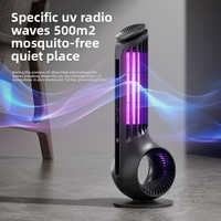 [Conch] Lampe anti-moustiques rechargeable transfrontalière avec veilleuse d'ambiance et choc électrique pour usage domestique et extérieur
