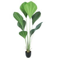 Faux bonsaï Palmier artificiel en forme d'éventail Décoration de la maison et de l'hôtel Moderne Écologique Mariage Pâques Plante d'intérieur durable