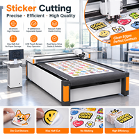 Máquina de Corte Automática CNC para Etiquetas de Vinilo con Precisión de ±0.01mm y Función de Corte Kiss Cut