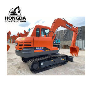 Miniexcavadora usada de 8 toneladas Doosan DH80 80GOLD, máquina excavadora hidráulica usada a la venta/DOOSAN 80 - Product Image 4