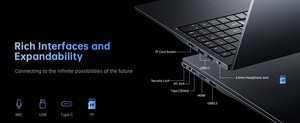 Ordinateur portable professionnel 15,6 pouces, 32 Go, 1 To, avec clavier pleine taille rétroéclairé, neuf ou d'occasion, idéal pour le jeu et l'éducation, 16 Go, 512 Go - Vente chaude directe usine - Product Image 6