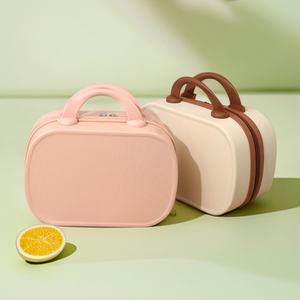 กระเป๋าเดินทางแบบกำหนดเองได้ ขนาด 14 นิ้ว ทำจาก ABS + PC พร้อมกล่องใส่เครื่องสำอาง มีรหัสล็อค พกพาสะดวก เหมาะสำหรับเป็นของขวัญต้อนรับ - Product Image 5