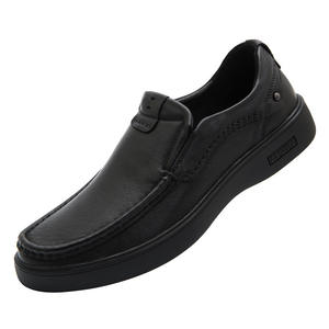 Chaussures de sécurité de bureau pour hommes de haute qualité avec laçage en cuir de vache et fermeture légère - Product Image 5