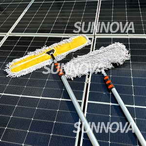 Sunnova <span class=keywords><strong>T1</strong></span> Trọng lượng nhẹ không trầy xước di động năng lượng mặt trời bảng điều chỉnh làm sạch Kit bụi cầm tay lau cho mái nhà PV mô-đun cho năng lượng mặt trời bảng điều khiển - Product Image 4
