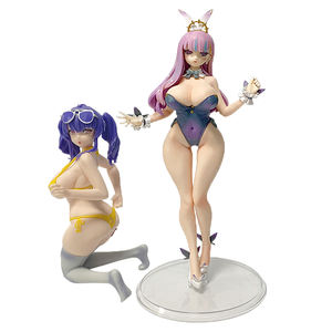 Figurine de collection Blue Bunny Alter <span class=keywords><strong>Azur</strong></span> <span class=keywords><strong>Lane</strong></span> en PVC, modèle articulé, en position accroupie, tenue de bain, Blue Line, pour bureau, jouet animé - Product Image 1