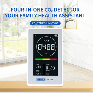 TOMZN CO2-Detektor mit Temperatur-, Luftfeuchtigkeits- und TVOC-Messung - TFT, Typ-C, Sichere Messung für Innenräume, Reisen, Elektrische und Industrielle Anwendungen - Product Image 5