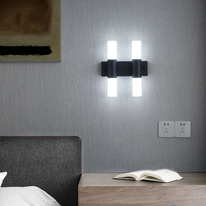 ไฟติดผนัง LED สีทองคลาสสิกหลอดฟองคริสตัลยาวสองชั้นสำหรับห้องรับประทานอาหารทางเดินห้องนอนข้างเตียง - Product Image 6