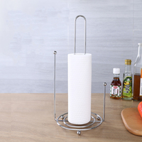 Porte-serviettes en papier, organisateur de rangement de rouleau de mouchoirs pour la cuisine, comptoir en métal, Table de maison, support de papier toilette