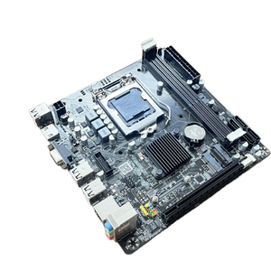 Nouvelle carte mère mini-ordinateur de bureau Intel H61-ITX LGA1155 avec chipset Intel, double DDR3, M.2, carte réseau Gigabit et double mémoire - Product Image 2