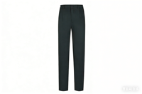 Pantalon d'hiver taille mi-haute pour femme, grande taille, respirant, élégant, en mélange polyester-viscose, idéal pour le bureau ou les occasions décontractées