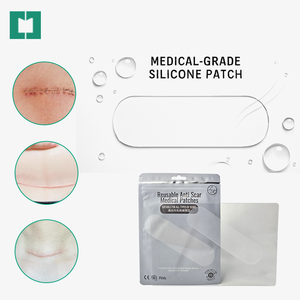 Bande et patchs faciaux réutilisables en silicone anti-rides et hydratants pour le front, les yeux et le cou - Masque facial en feuille minérale pour tous types de peau - Product Image 2
