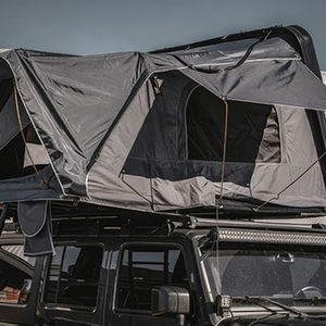 Carpa de Techo Plegable, Carcasa Rígida, Ligera, Relleno de Nailon, Impermeable, para Acampar en el Techo del Automóvil - Product Image 1