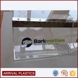 للبيع بالجملة صناديق حاويات تخزين أكريليك شفافة قابلة للتكديس مخصصة صناديق حلوى بلاستيكية بغطاء - Product Image 6