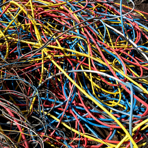 Grado de desmoldeo de material de cable y alambre reciclado de plástico de colores mixtos con características de moldeo - Product Image 3