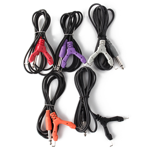 Cordon de connexion professionnel pour <span class=keywords><strong>machine</strong></span> <span class=keywords><strong>à</strong></span> <span class=keywords><strong>tatouer</strong></span> rotative <span class=keywords><strong>à</strong></span> bobine, câble d'alimentation flexible en silicone RCA DC pour studio d'artiste - Product Image 1