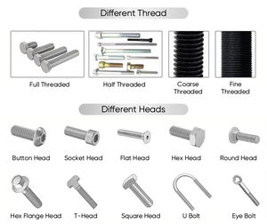 Sujetadores versátiles de alta calidad de fábrica de fabricante profesional Tornillos <span class=keywords><strong>Torx</strong></span> de ranura cruzada hexagonal de acero inoxidable personalizados Tornillos - Product Image 2