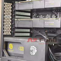 Station de travail de modélisation d'apprentissage IA haute performance H12d-8D Mi50 32GB×4 GPU Serveur d'inférence et d'entraînement IA