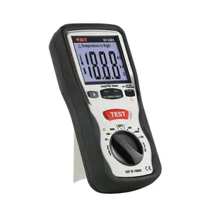 Testeur de DT-5302 DT-5301 CEM a bassa resistenza Testeur di resistenza di <span class=keywords><strong>messa</strong></span> a terra digitale professional Testeur di isolamento - Product Image 4