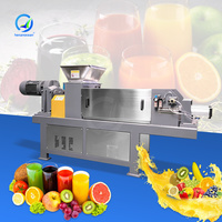 OCEAN Kleine RVS Fruit- en Aardappel Schil- en Ontwaterings Schroefpersmachine voor Voedselverwerking