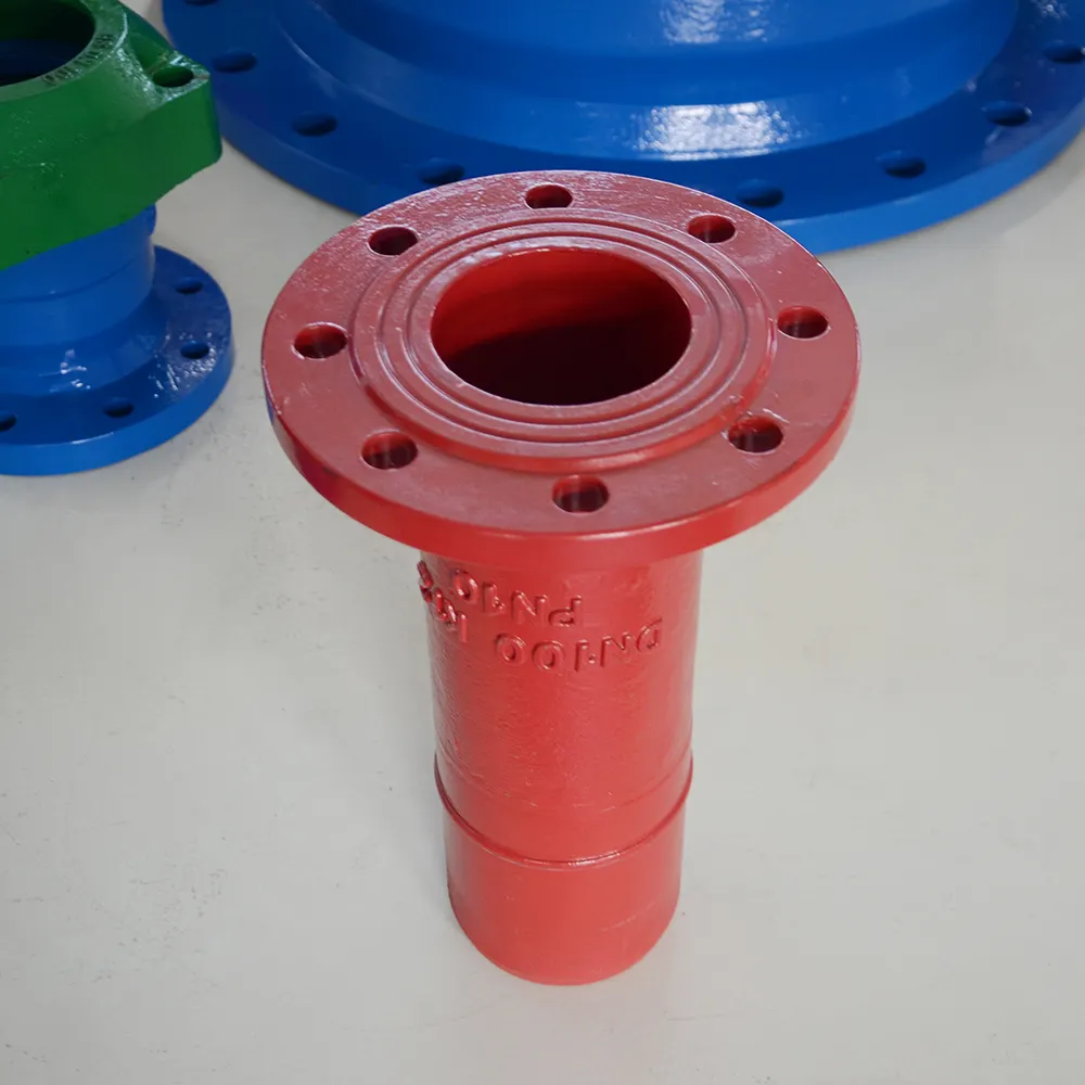 BS EN545 598 ISO2531 Rohr verbindungs stücke aus duktilem Eisen-für PVC-ROHR ANSCHLÜSSE