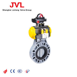 JL600-D4 שסתום פרפר פלסטיק פנאומטי jvl - Product Image 2
