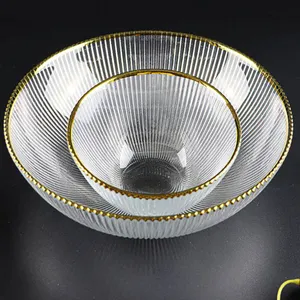 hot sale wedding decoration china dinnerware sets wedding tableware glass gold charger plates wedding