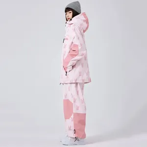 Vêtements de <span class=keywords><strong>ski</strong></span> 2026 : Combinaisons de <span class=keywords><strong>ski</strong></span> amples pour hommes, veste et pantalon de <span class=keywords><strong>ski</strong></span>, vêtements de sport pour snowboard, ensemble de snowboard d'hiver, survêtement de neige coupe-vent pour femmes - Product Image 3