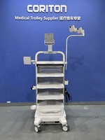 Endoscopie 4K écran chariot Flexible vidéo urologie laparoscopie poste de travail HD système complet de tour avec transformateur d'isolement