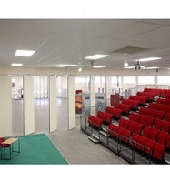 Cloisons pliantes insonorisées et écologiques, murs coulissants, cloisons mobiles pour bureaux de conférence