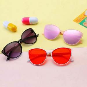 Lentes de Sol Personalizados para Niños y Niñas, Protección UV400, Gafas de Sol Infantiles con Diseño de Ojo de Gato, Tamaño Grande, 2021 - Product Image 3