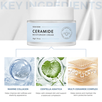 Crème hydratante à la céramide, crème pour le visage, multi-céramides, hydratante, anti-âge, raffermissante, soin de la barrière cutanée, peau sensible, sans cruauté envers les animaux, OEM