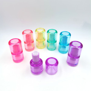 Envase de Bálsamo Labial en Forma de Cápsula de Color Personalizado, Tubo Transparente de Plástico Vacío para Bálsamo Labial, Envase de Lápiz Labial de Marca Privada - Product Image 2
