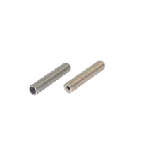 Accessoires pour imprimante 3D, tube de gorge en acier inoxydable M6*35mm, tube de gorge MK8 extra long avec outil en téflon