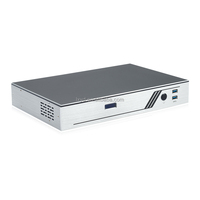 Châssis en aluminium mini-ITX pour ordinateur de bureau bricolage conception de rack compact pour le travail de bureau divertissement vidéo cours en ligne Stock