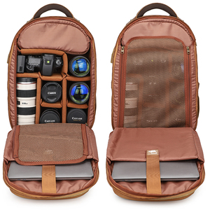 Kooger Chất lượng cao chuyên nghiệp kỹ thuật số bánh máy ảnh Túi ba lô cho DSLR máy ảnh và máy tính xách tay máy quay phim - Product Image 5