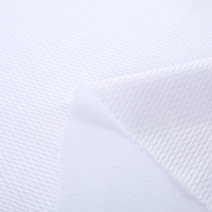 Tái chế sáng birdeyes lưới vải thoáng khí 160GSM 170cm chim mắt lưới vải dệt kim - Product Image 6