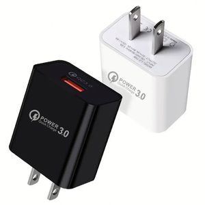 QC3.0 <b>Usb</b> Wall Quick <b>Charger</b> 20W 18W 5V 3A EU US <b>Plug</b> Fast <b>Chargers</b> Adapter for Smartphones - Product Image 1