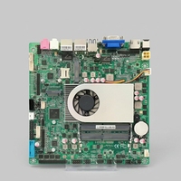 Placa Base Industrial Mini ITX con Ranura M2, Triple Pantalla VGA LVDS, Doble DDR4 de 32GB, Procesador I5 7200U de 7ª Generación, Venta al Por Mayor de Fábrica