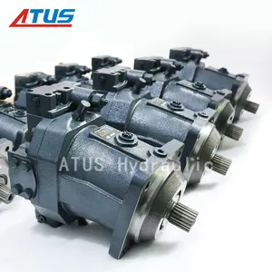 Moteur de déplacement hydraulique pour machines agricoles A6VM160 A6VM160HD2E/63W-VAB020B A6VM160HD2D/70W-VZB38800B-S Moissonneuse-batteuse